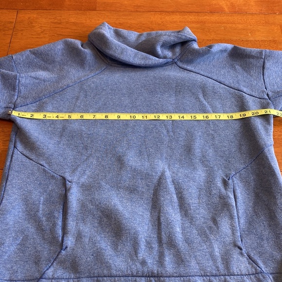C9 by Champion Womens Size L Blue Victory Fleece Turtleneck Pullover Sweatshirt - Picture 11 of 13